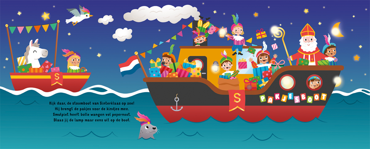 Zie ginds komt… Sinterklaas!